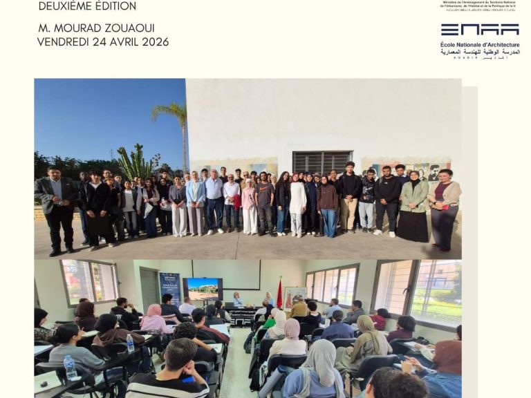 Les Assises de l’Architecture de l’ENA Agadir | Deuxième édition | Mourad ZOUAOUI